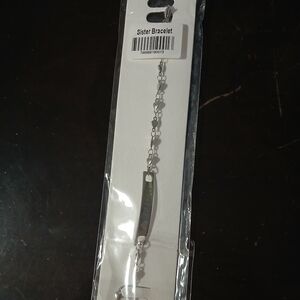 Silver  Sister Bracelet